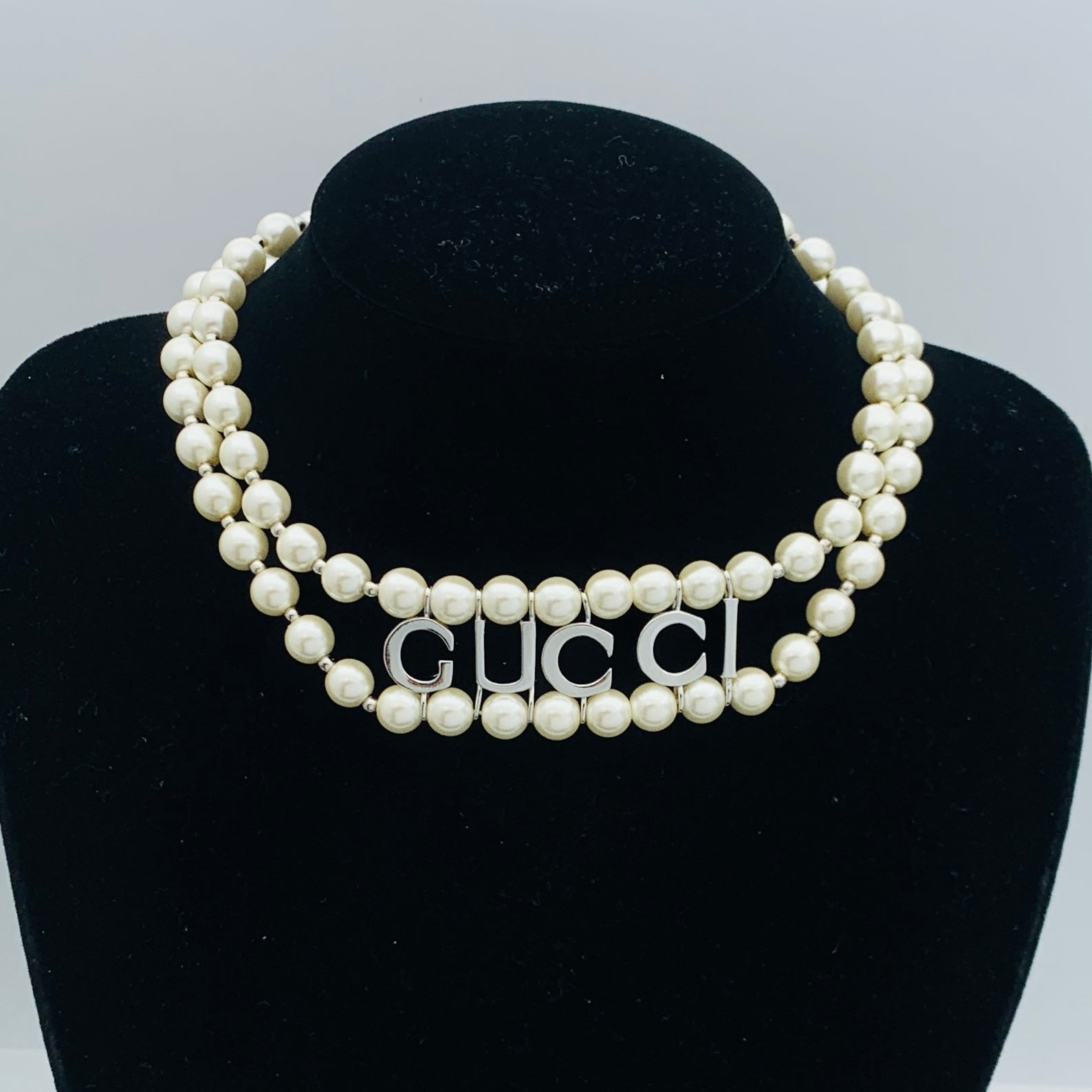 Designer-Inspired Pearl Beaded Set