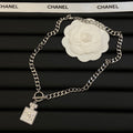 Crystal Pavé Perfume Bottle Charm Jewelry Set