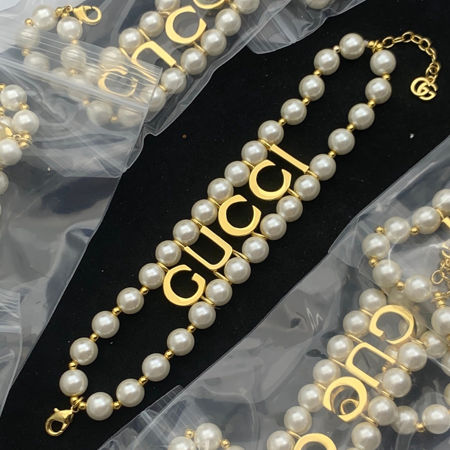 Designer-Inspired Pearl Beaded Set