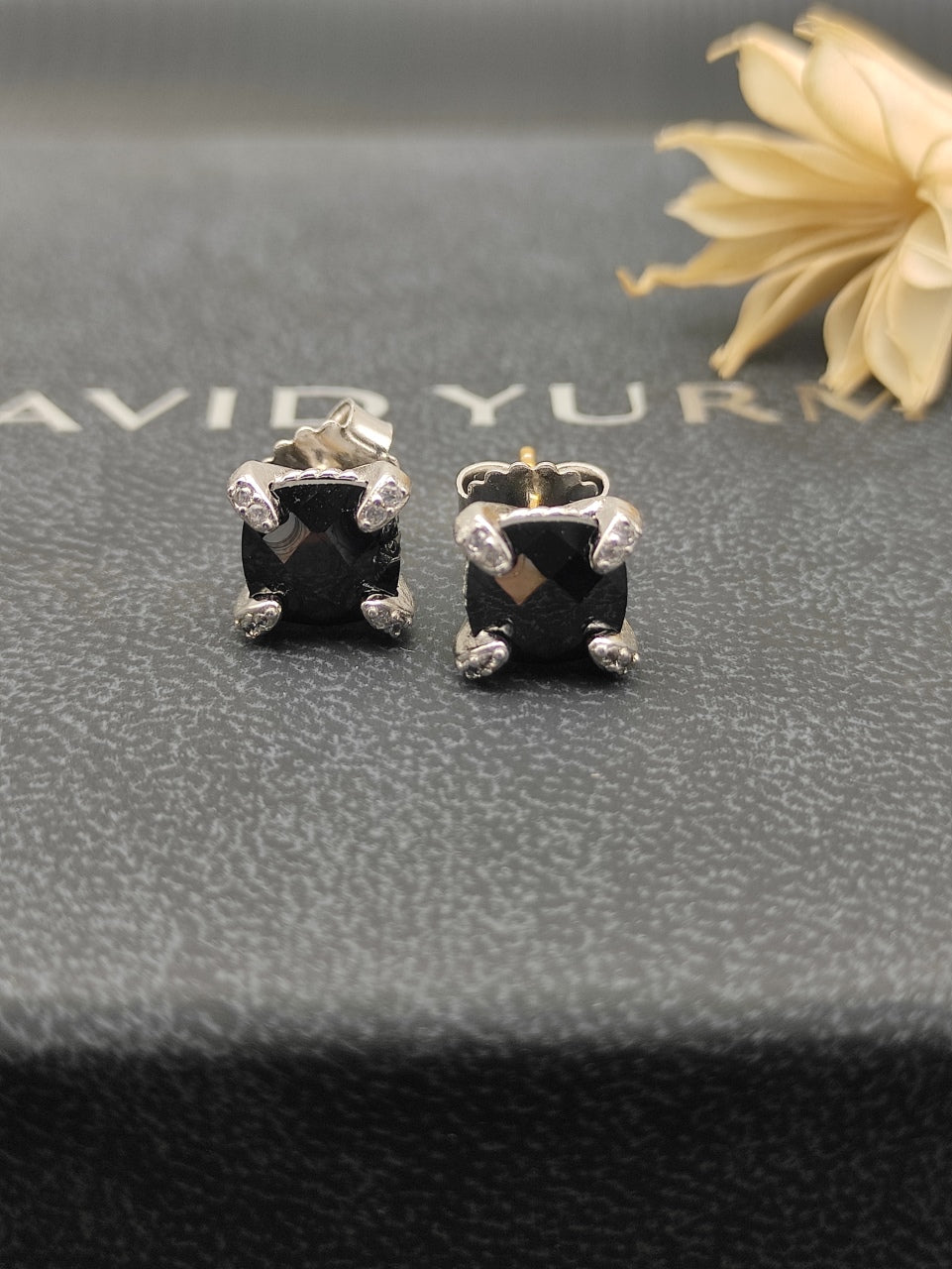 Multi-Color Crystal Cushion Prong-Set Pendant Set