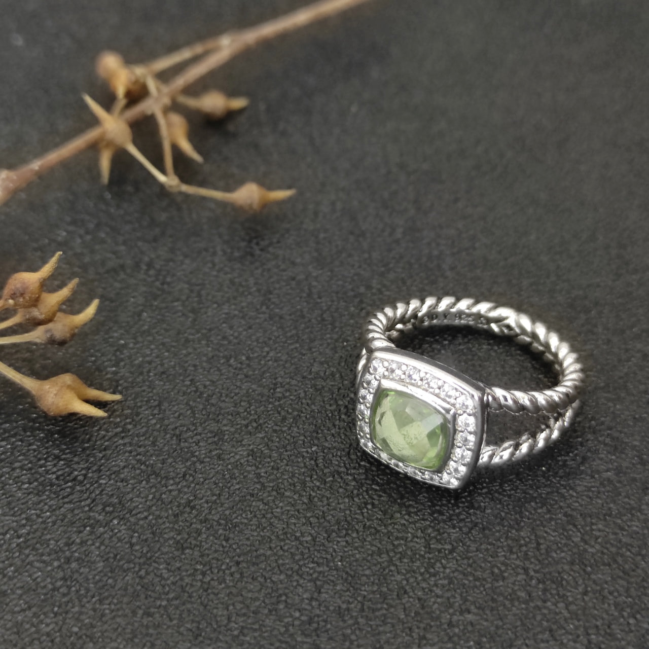 Multi-Color Cushion Stone Pavé Set