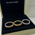Pearl-Edged Diamond-Studded Ring