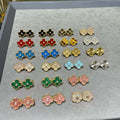 Four-leaf clover earrings