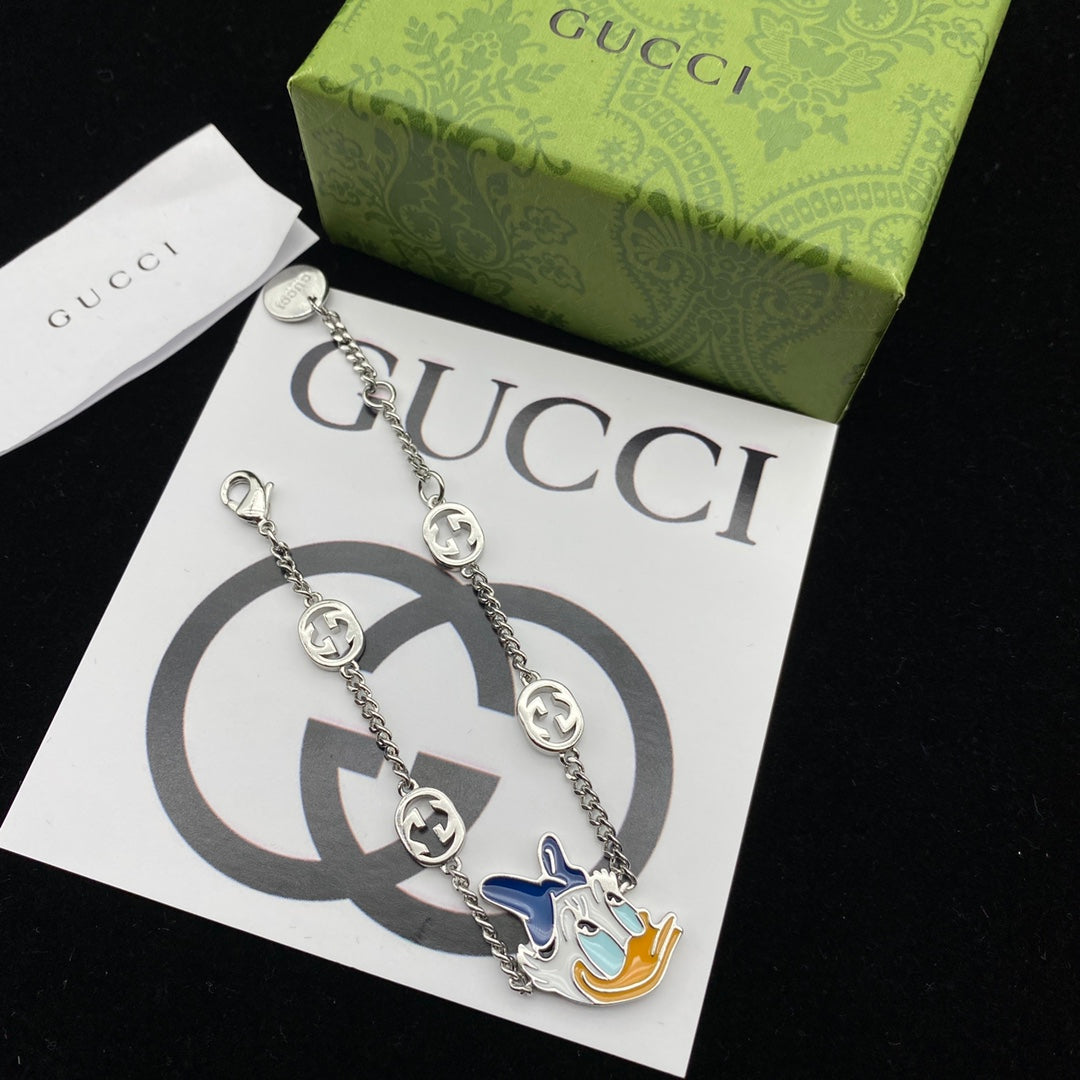 Cartoon Enamel Charm Jewelry Set