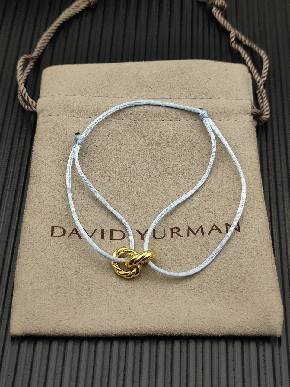 Interlocking Knot Cord Bracelet
