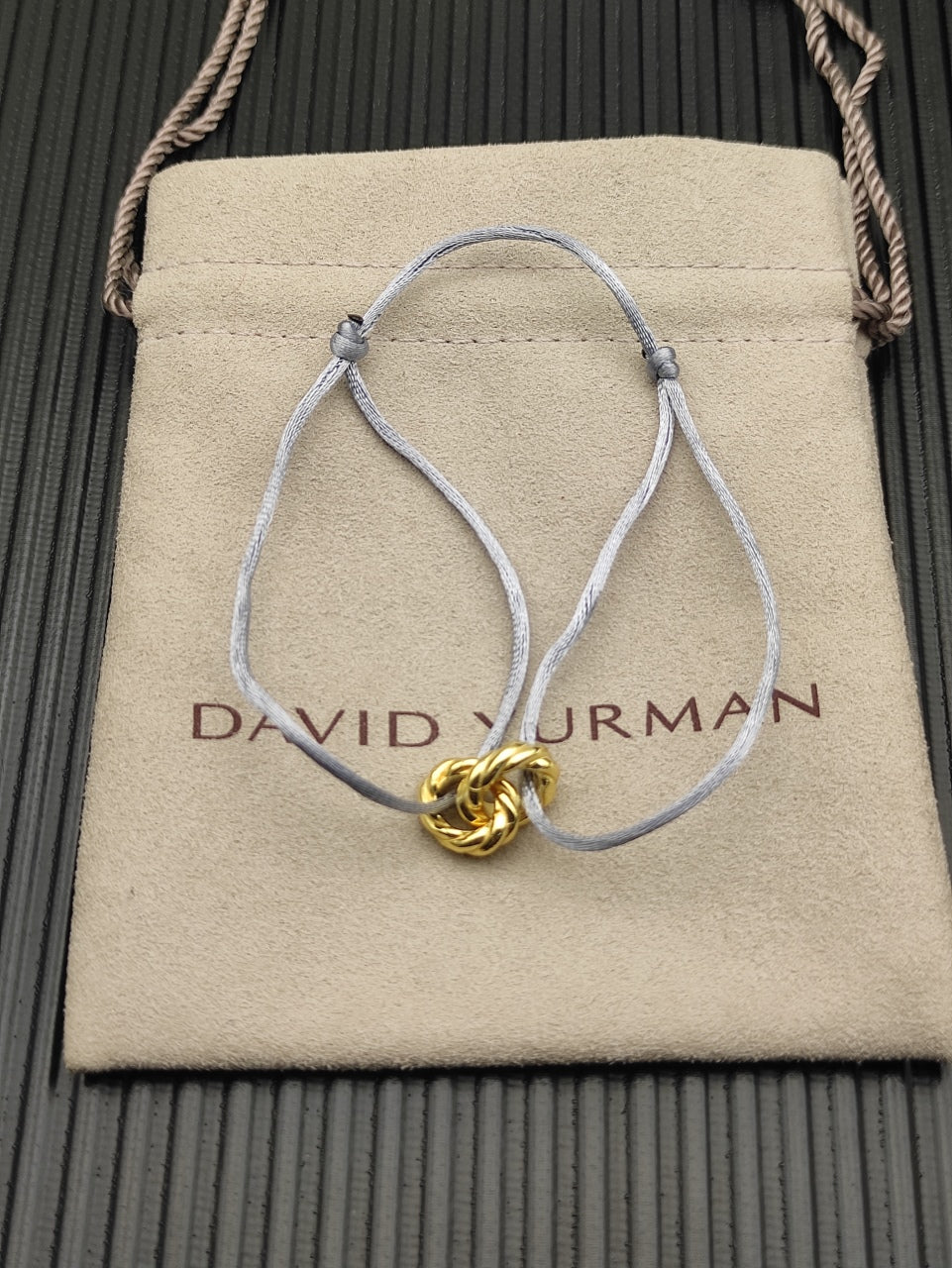 Interlocking Knot Cord Bracelet