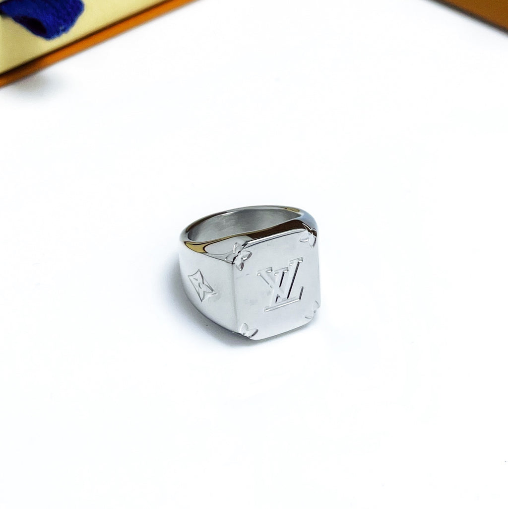 Men's Steel-Stamped Ring