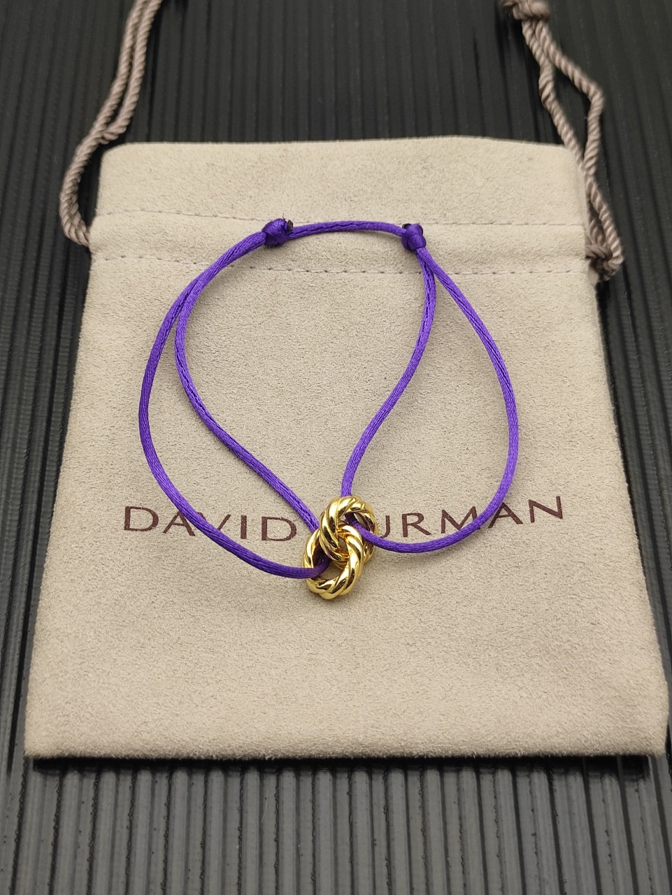 Interlocking Knot Cord Bracelet