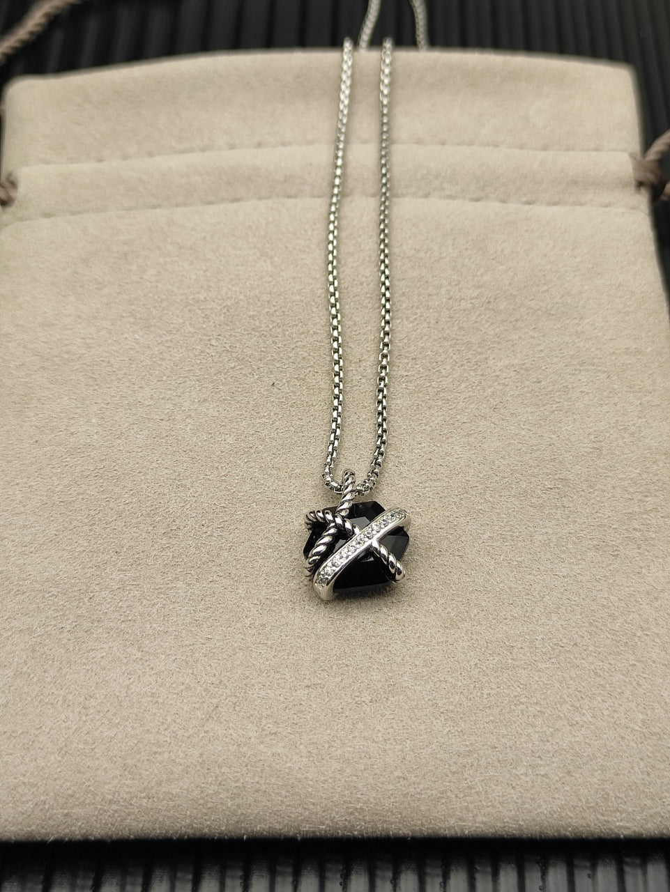 Pavé X-Frame Crystal Jewelry Set