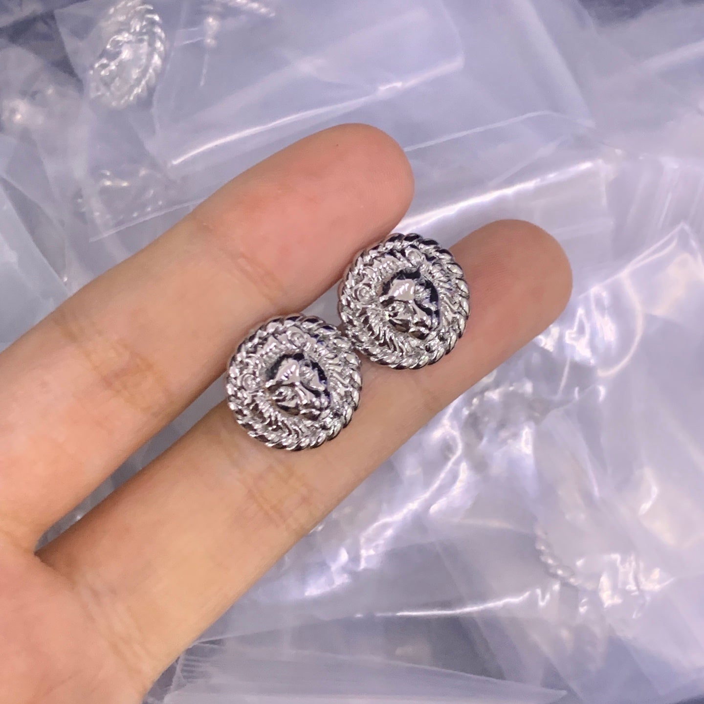 Lion Head Jewelry Set