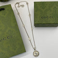 Vintage Silver Sunburst Logo Station Jewelry Set