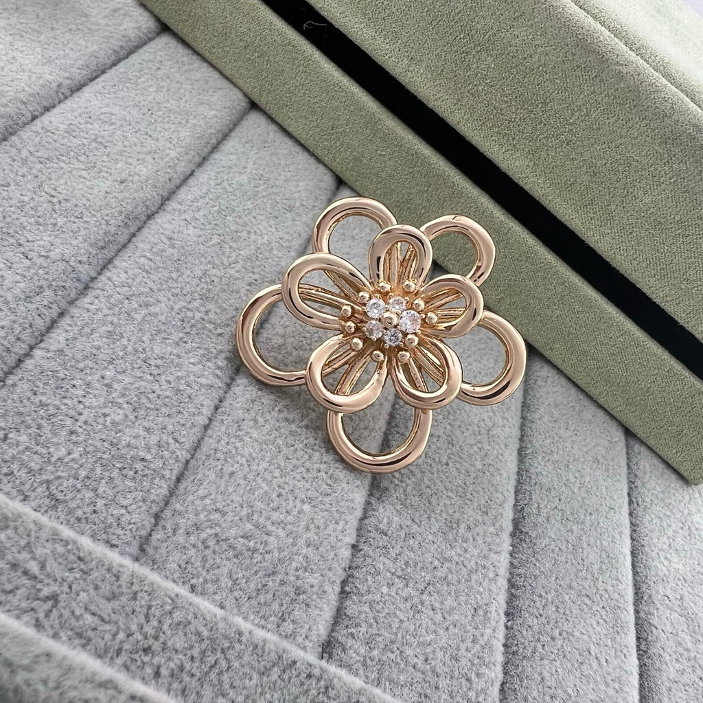 Lace Sunflower Ring