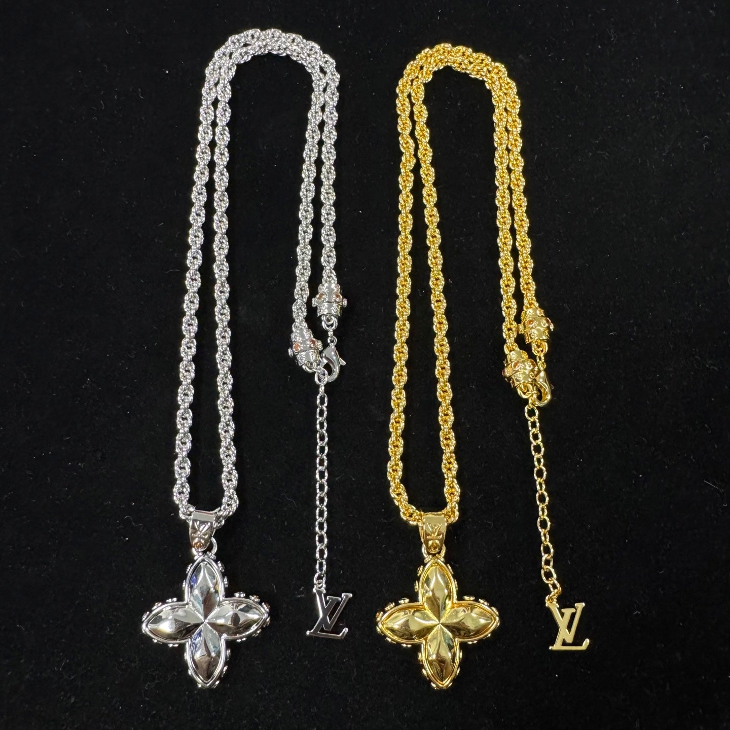 Marquise Bloom Pendant Necklace