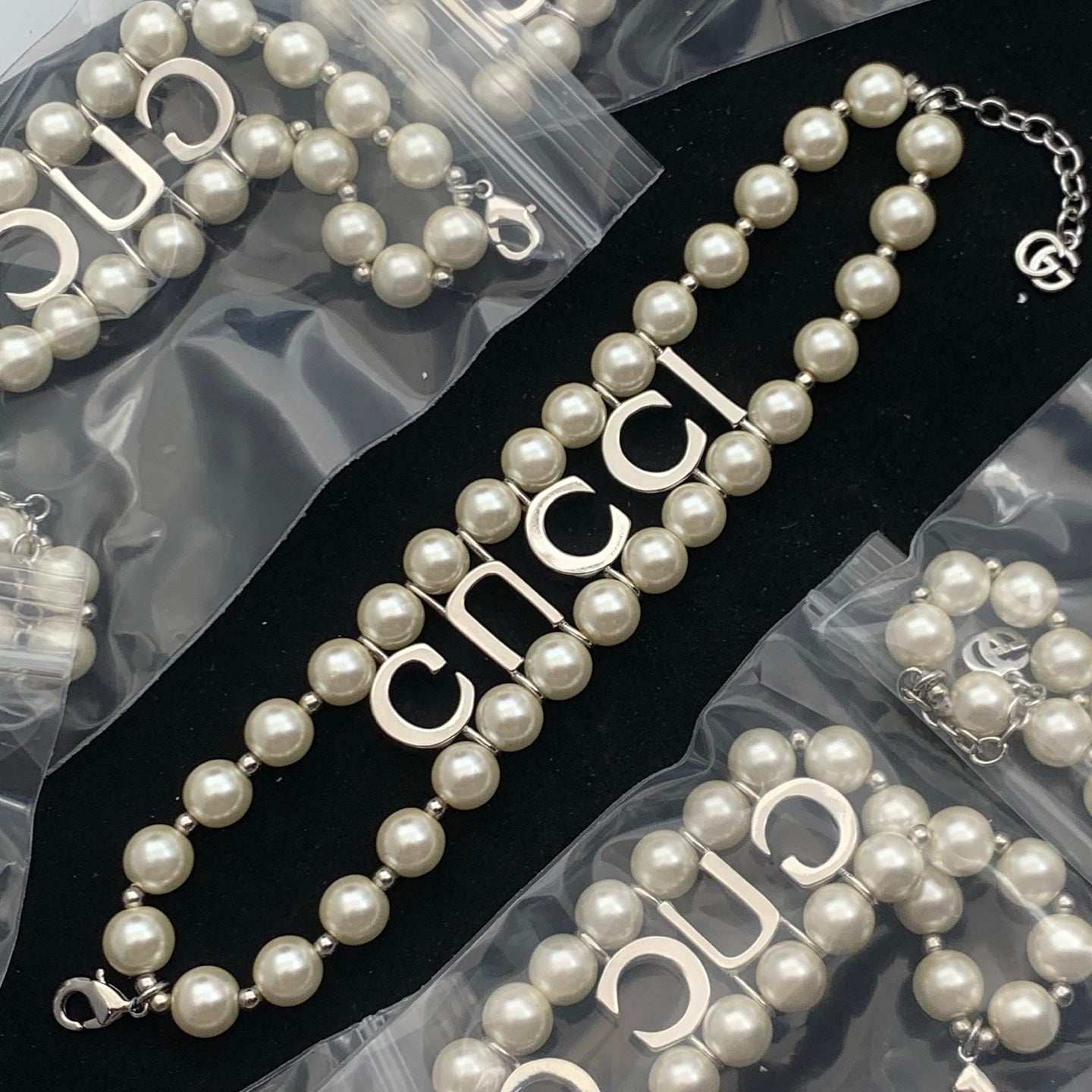 Designer-Inspired Pearl Beaded Set