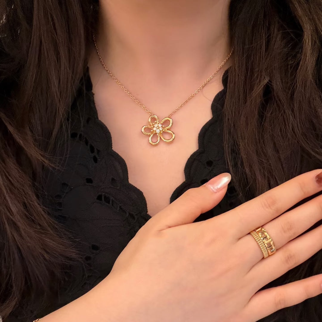 Sunflower Series-Necklace, Earrings, Ring,