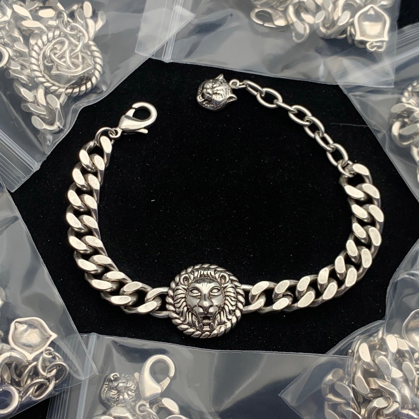 Lion Head Jewelry Set