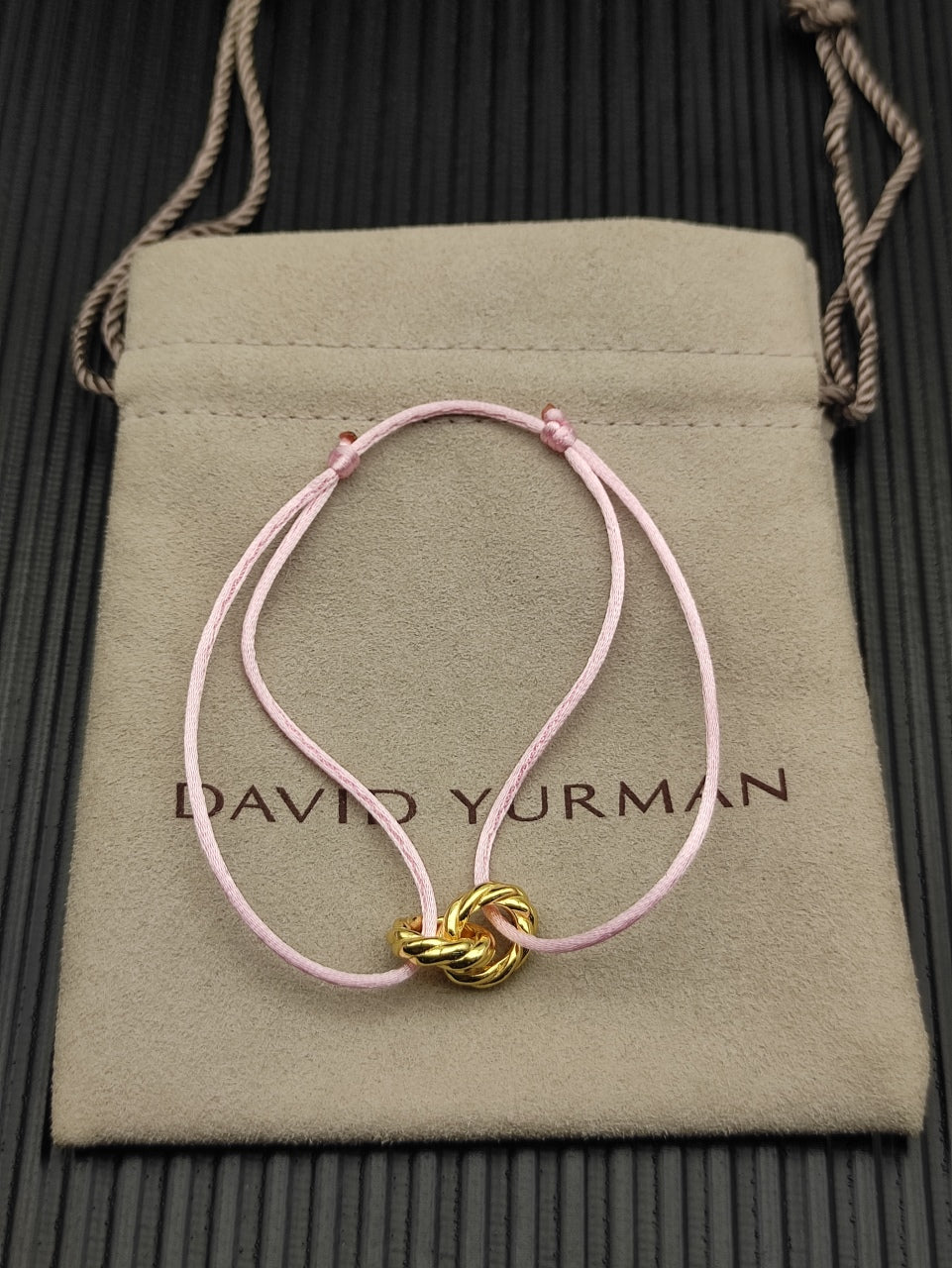 Interlocking Knot Cord Bracelet