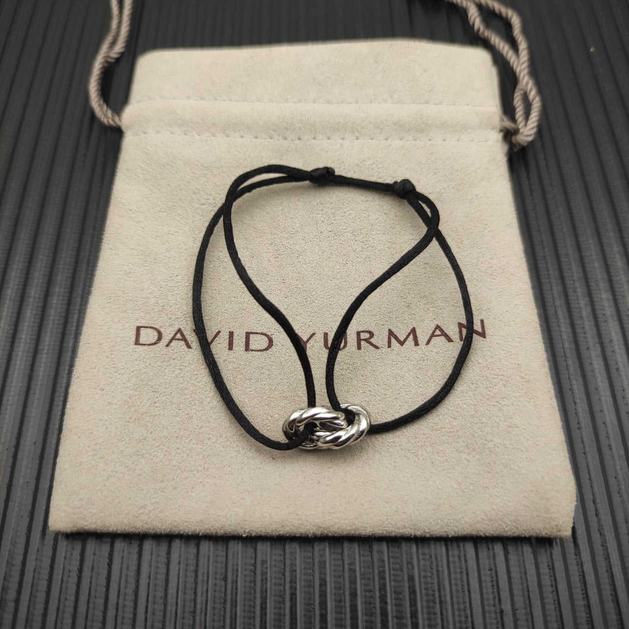 Interlocking Knot Cord Bracelet