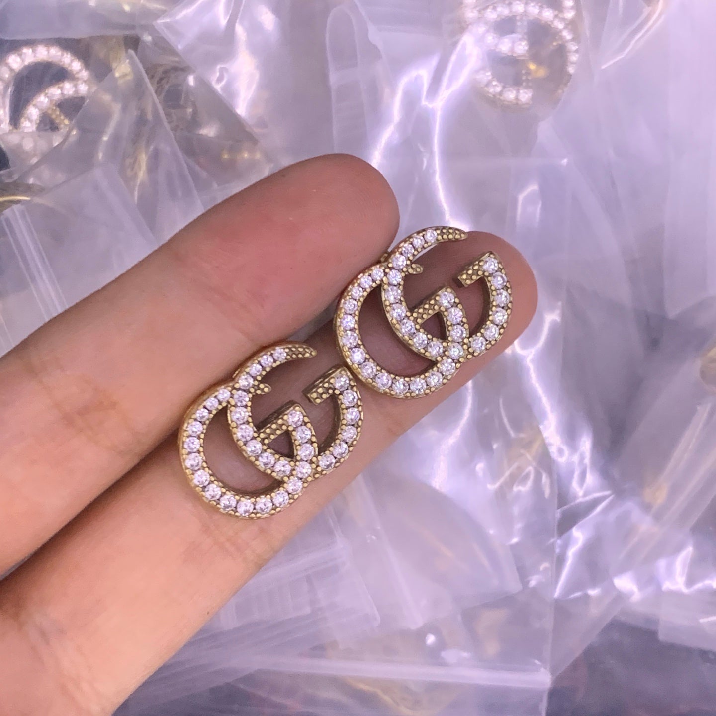 Chunky Cuban Link Logo Chain Set
