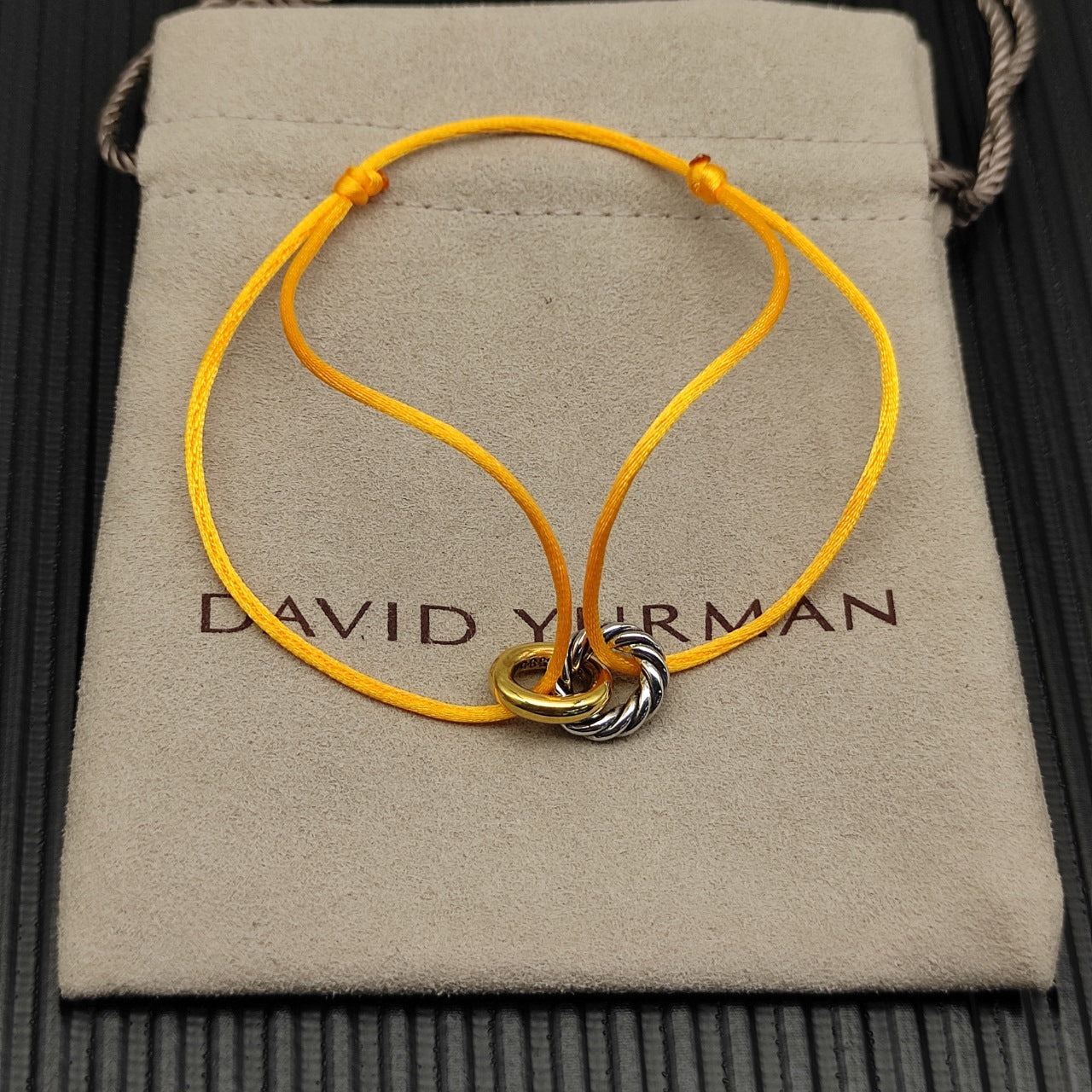 Interlocking Knot Cord Bracelet