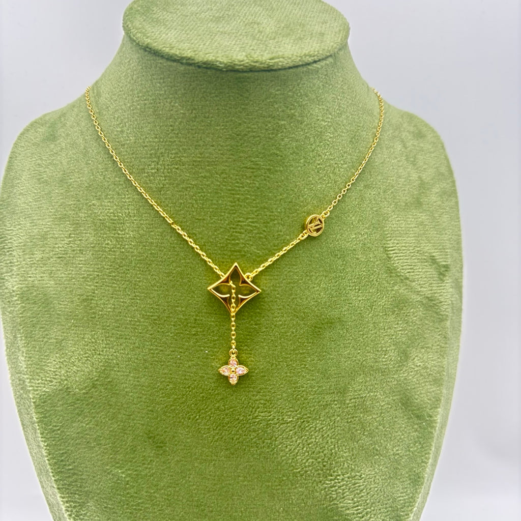 Hollow Star Monogram Flower Jewelry Collection