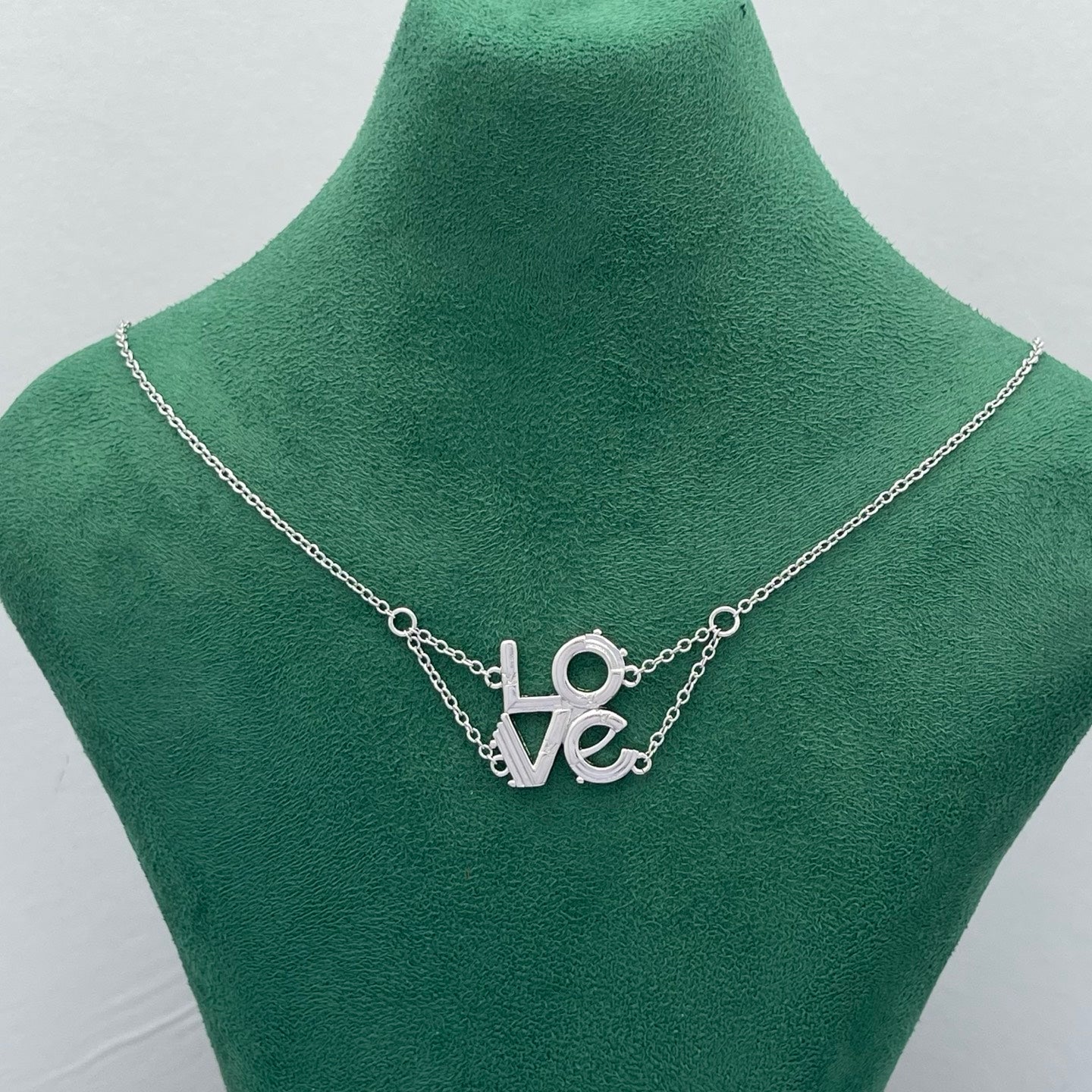 LOVE Letter Pendant Necklace