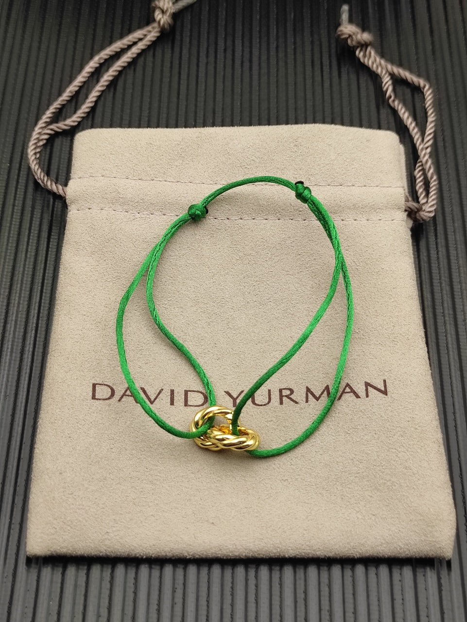 Interlocking Knot Cord Bracelet