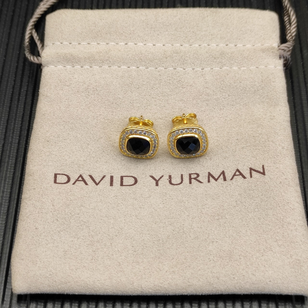 Multi-Color Cushion Stone Pavé Set