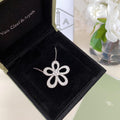 Full Diamond Sunflower Necklace