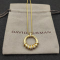 Multi-Ring Open Circle Pendant Necklace