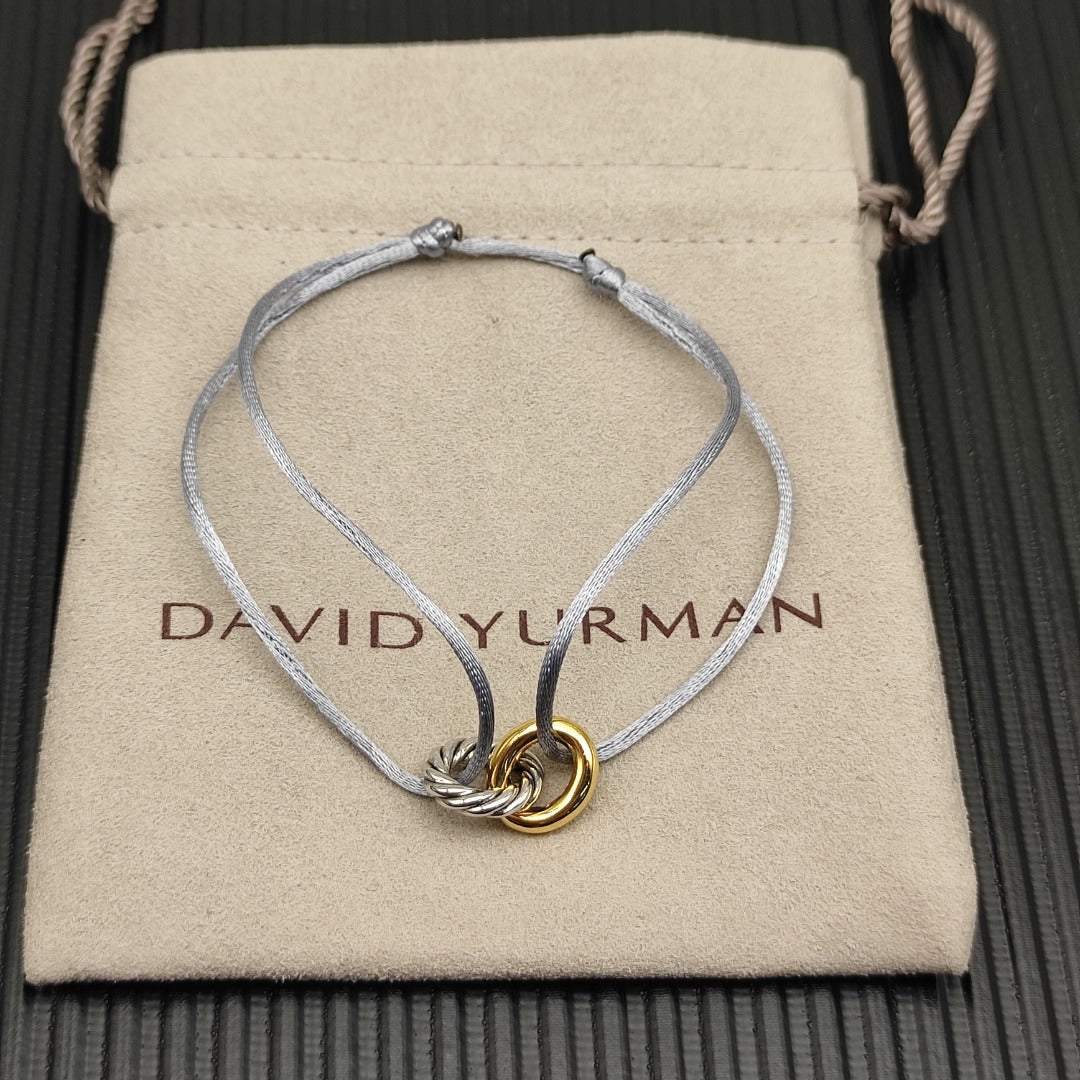Interlocking Knot Cord Bracelet