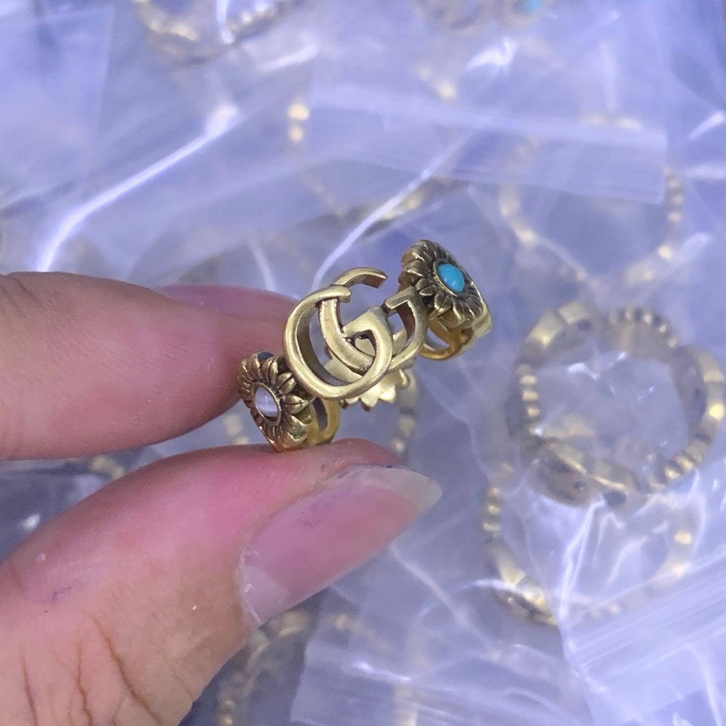 Vintage Daisy Logo Jewelry Set
