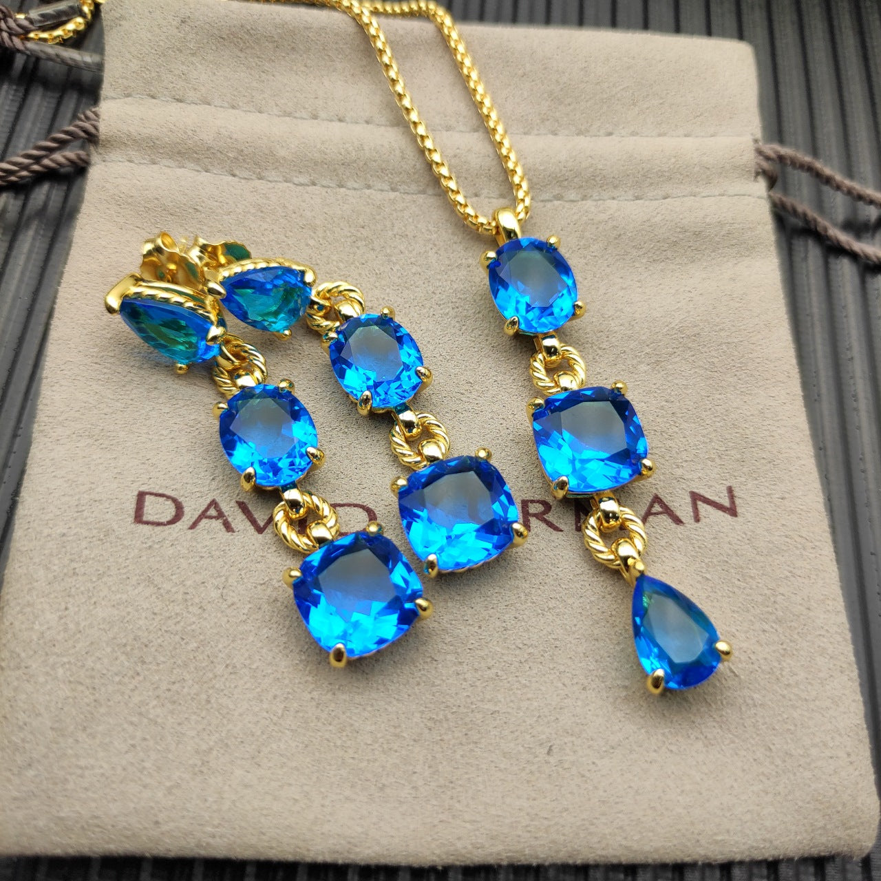 Colorful Gemstone Rope Chain Bracelet