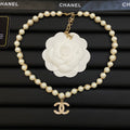 Gold-Wrapped Faux Pearl Beaded Long Necklace & Bracelet Set
