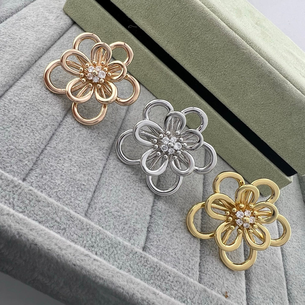 Lace Sunflower Ring