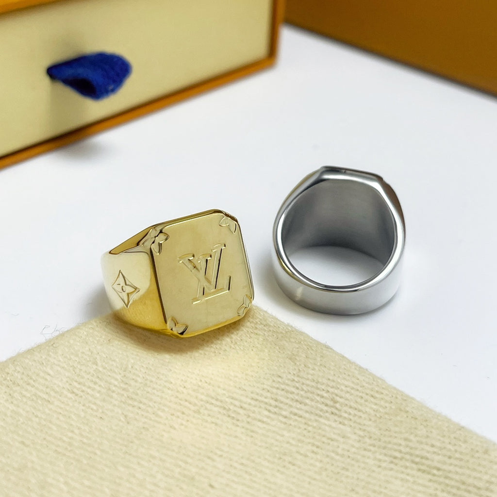 Men's Steel-Stamped Ring