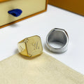 Men's Steel-Stamped Ring