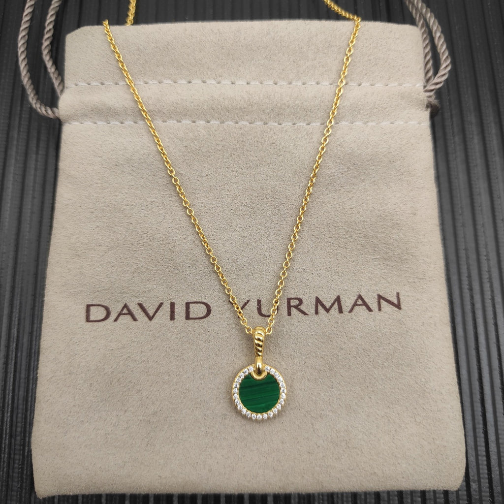 Multi-Color Oval Stone Pavé Pendant Necklace & Bracelet & Earring Set