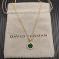 Multi-Color Oval Stone Pavé Pendant Necklace & Bracelet & Earring Set