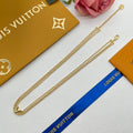 Multi-Strand Ball Chain Monogram Necklace & Bracelet Set