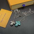 Vivienne Doll Figure Charm Long Chain Necklace – Multi-Color
