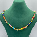 Colorful Beaded Necklace & Bracelet Set
