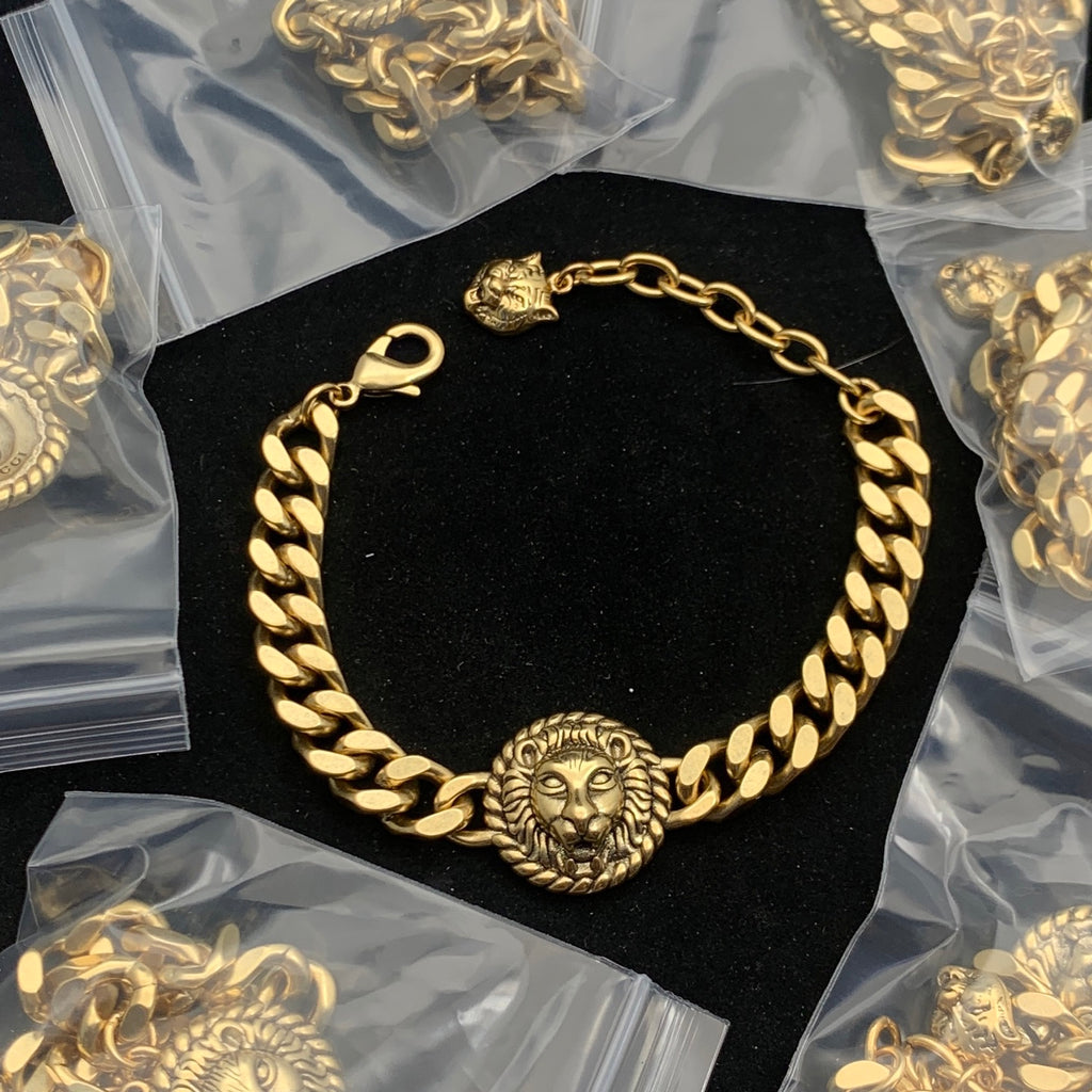 Lion Head Jewelry Set