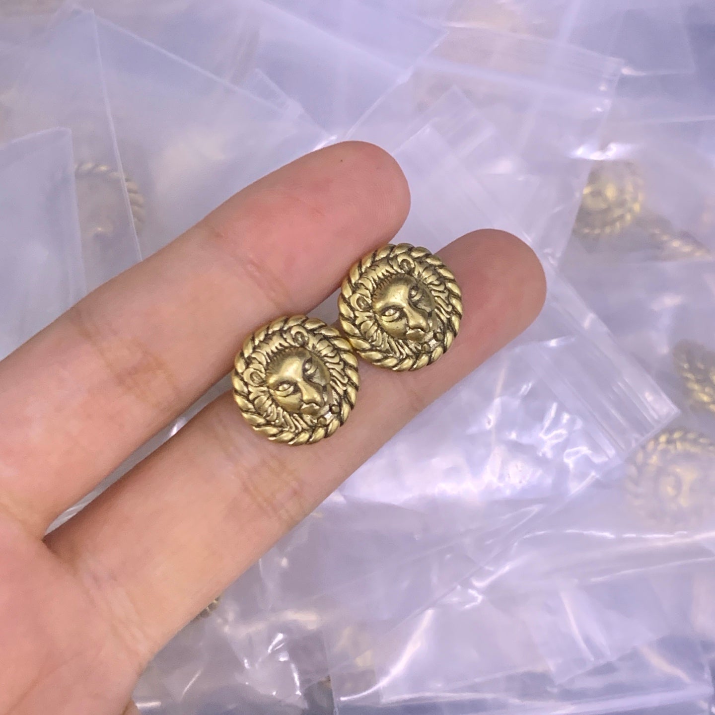 Lion Head Jewelry Set