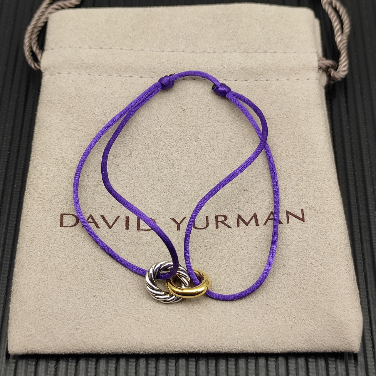 Interlocking Knot Cord Bracelet