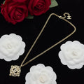 Crystal Floral Medallion Jewelry Set