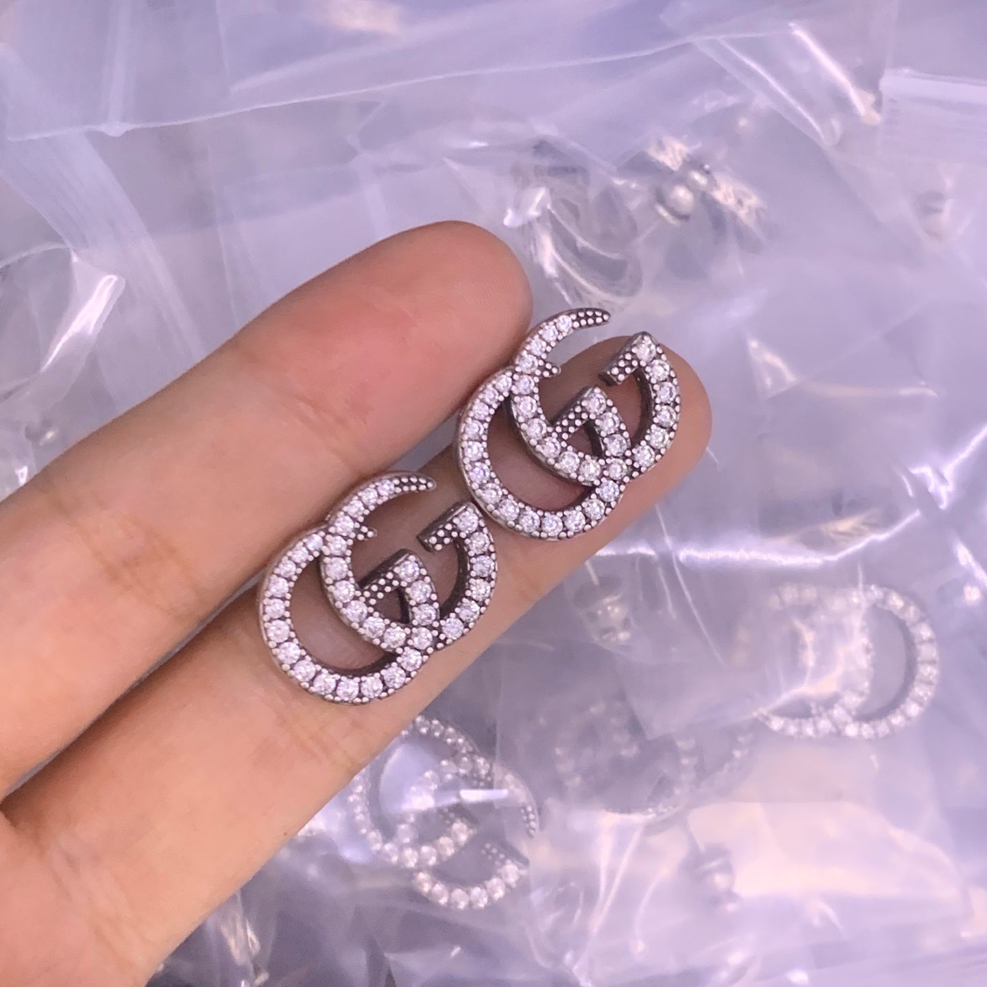 Chunky Cuban Link Logo Chain Set