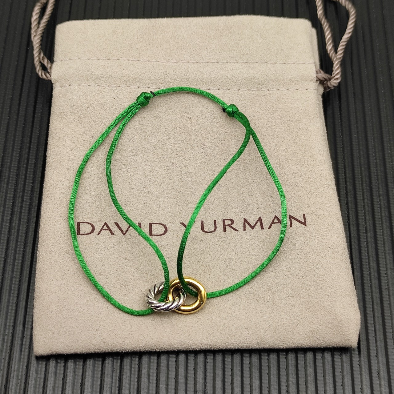 Interlocking Knot Cord Bracelet