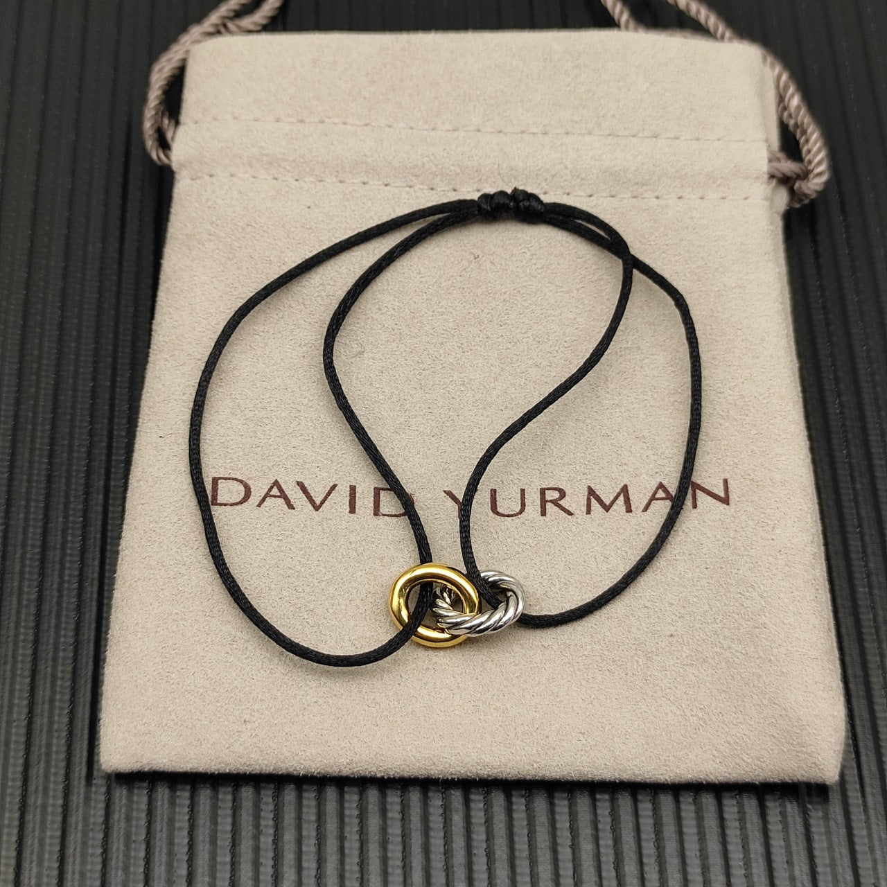 Interlocking Knot Cord Bracelet