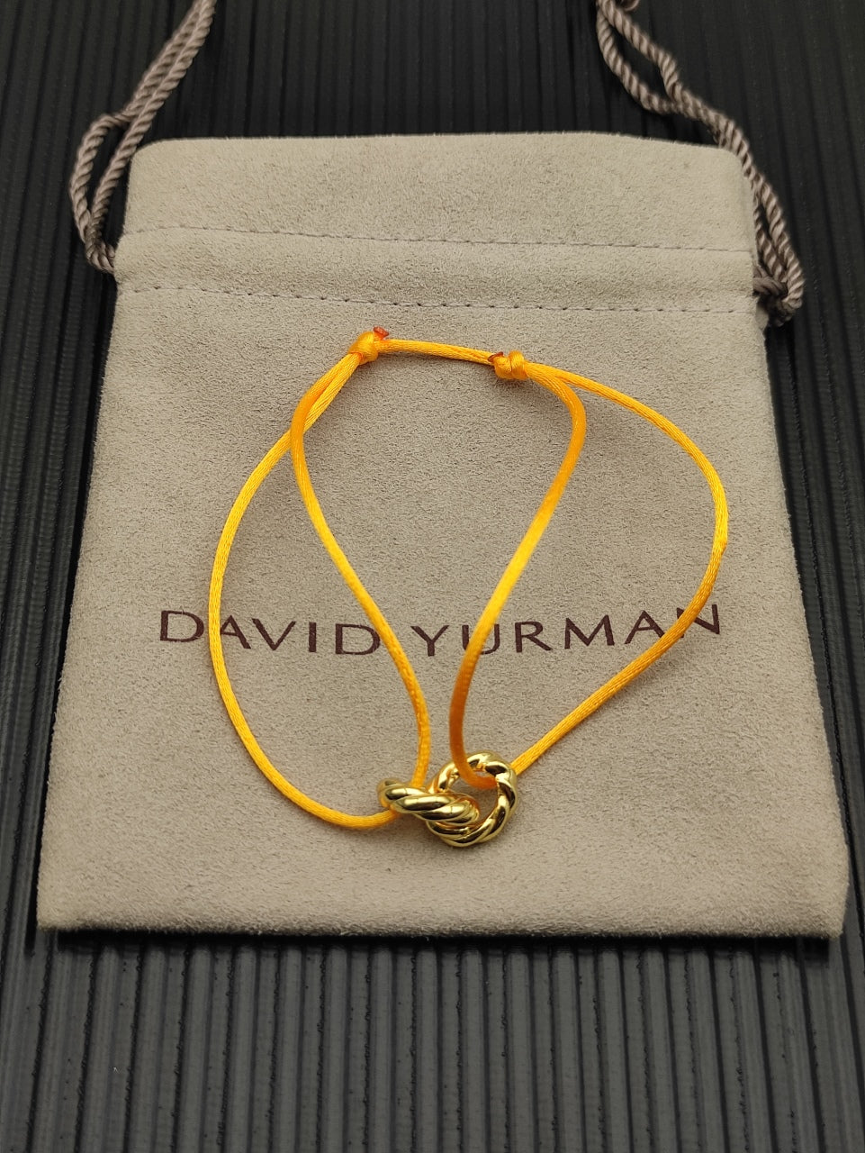 Interlocking Knot Cord Bracelet